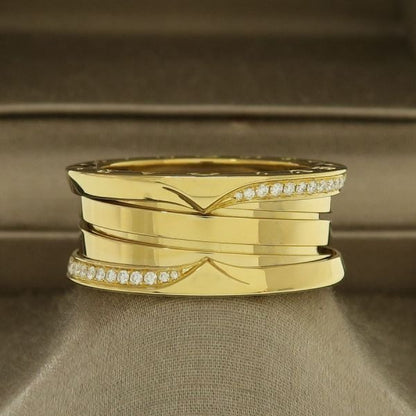 Bvlgari B-zero One Ring Band Edge Diamond 54