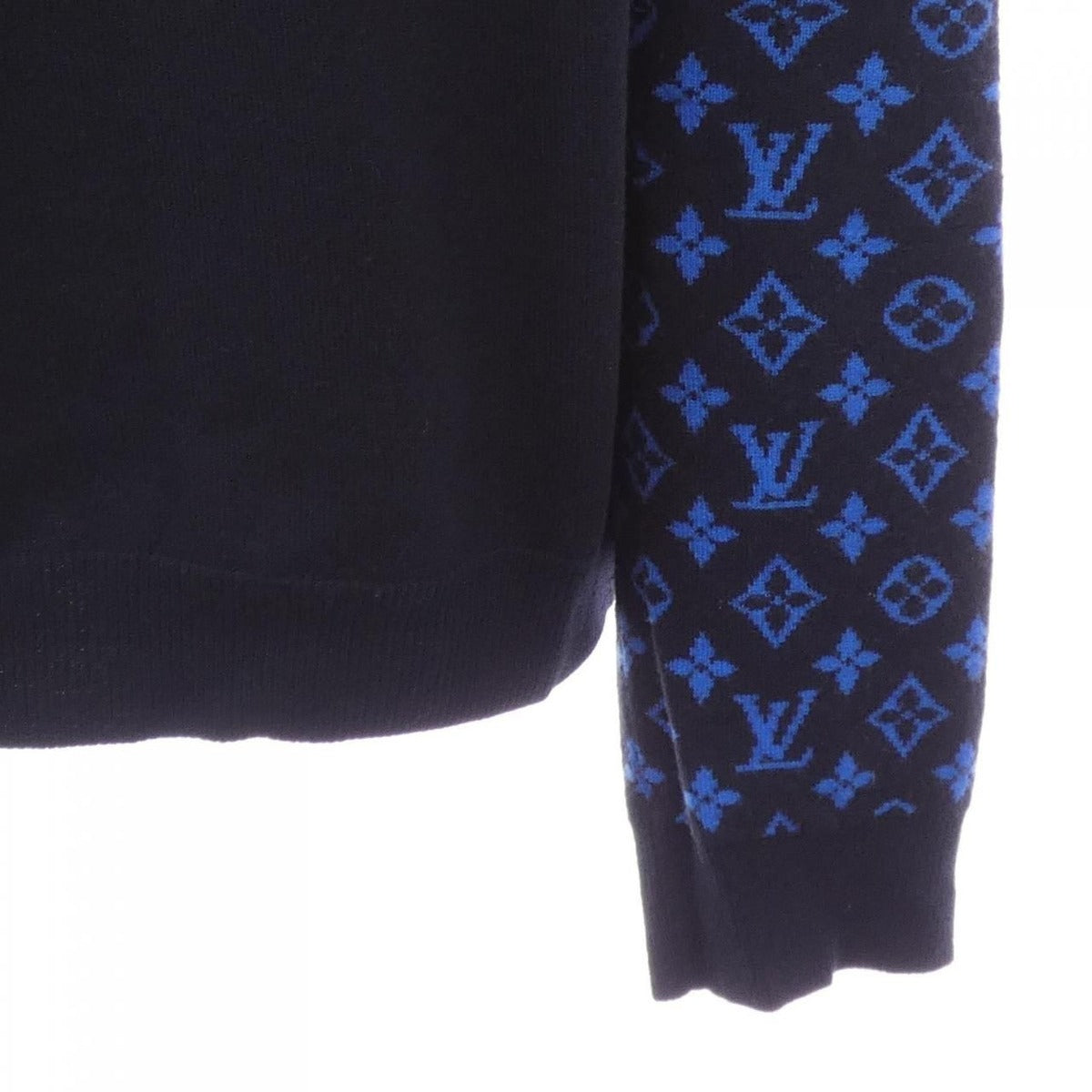 Louis Vuitton Monogram Mixed Cashmere Cru-neck Hon42wr93 Knit — view 6