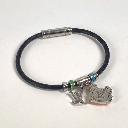 Louis Vuitton Bracelet Keep It Club M8822e Monogram Eclipse Canvas Black