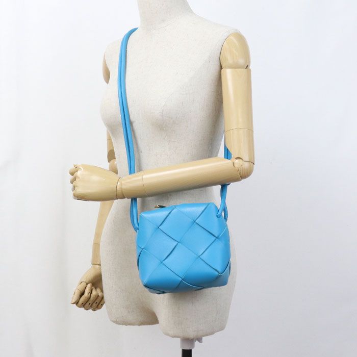 Bottega Veneta Mini Cassette Camera Bag Intrecciato 701915 Crossbody Shoulder