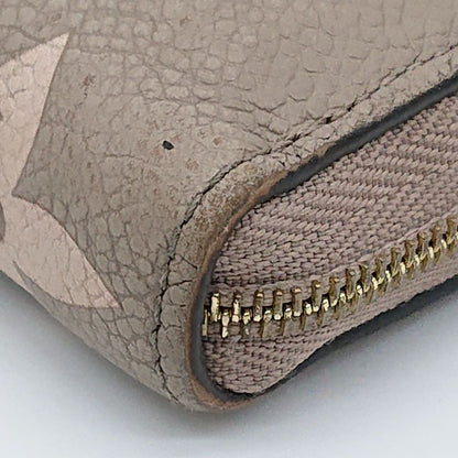 Louis Vuitton Zippy Coin Purse Bicolor Monogram Empreinte Beige