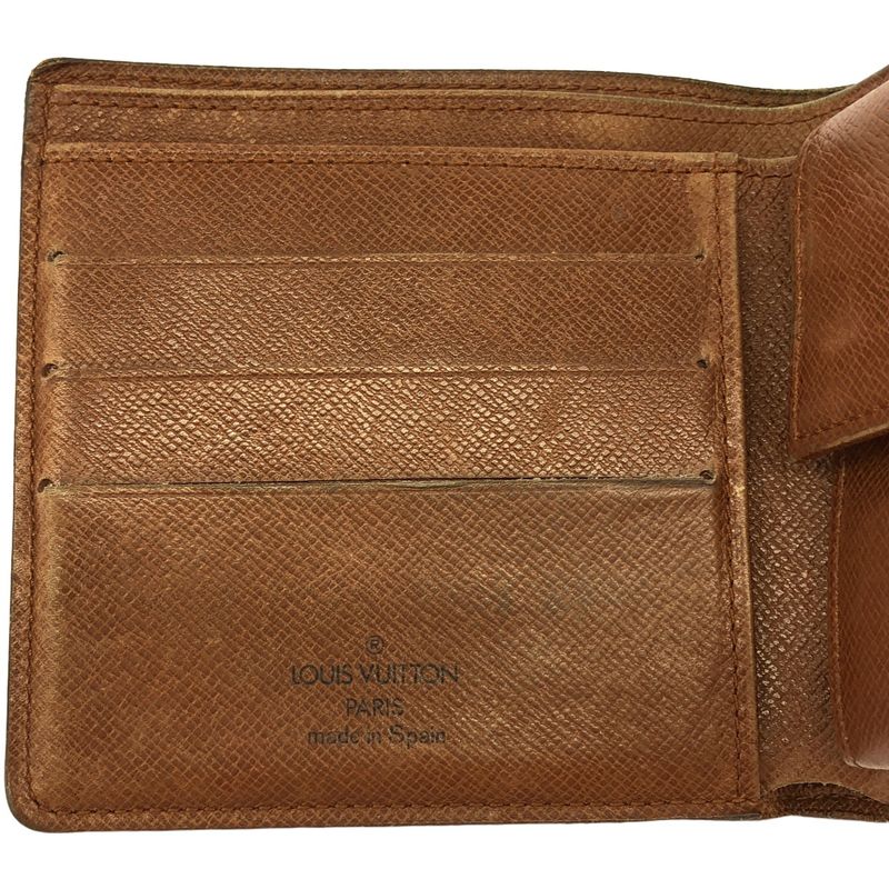 Louis Vuitton Monogram Porte Vieux Carte Cles Di Monet Fold Wallet M61665