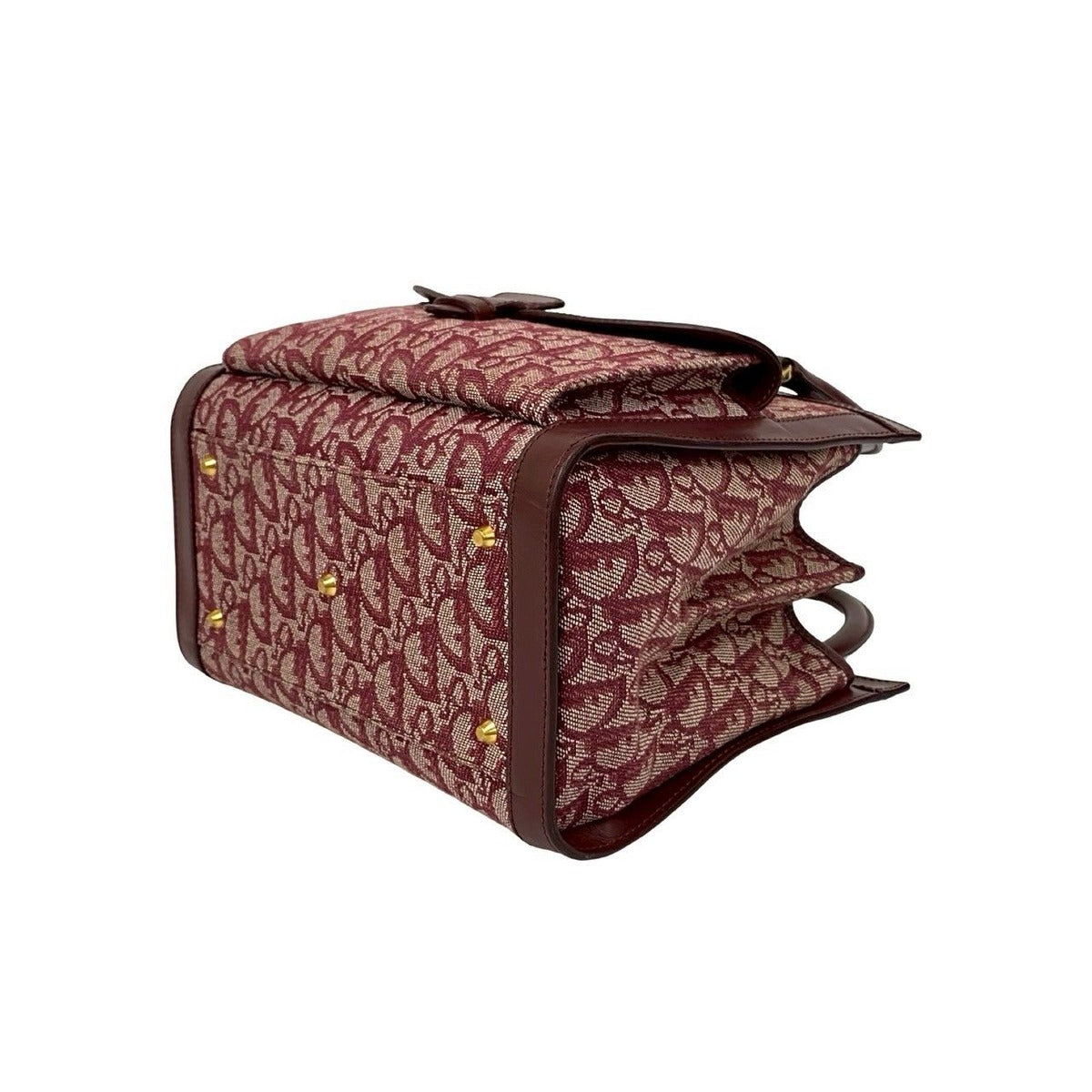 Dior Christian Trotter Pattern CD Logo Canvas Leather — view 8