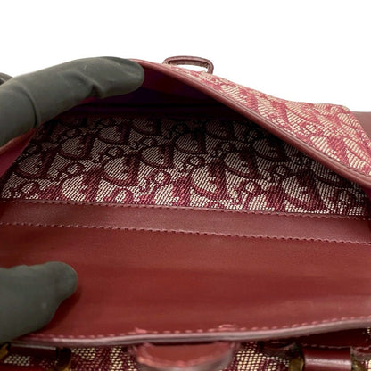Dior Christian Trotter Pattern CD Logo Canvas Leather — view 10