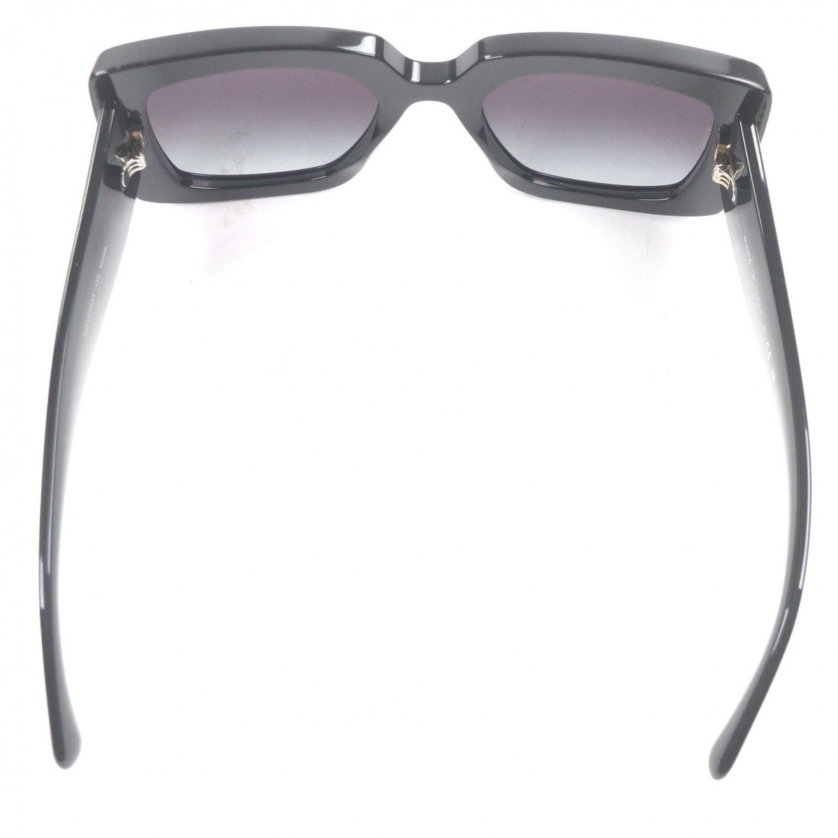 Chanel CC Logo Rectangle Shape Eyewear Sunglasses Book Gold — view 6