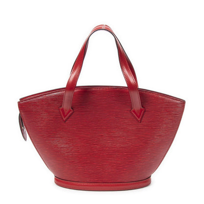 Louis Vuitton Saint Jacques Red Epi Shoulder Bag — view 5