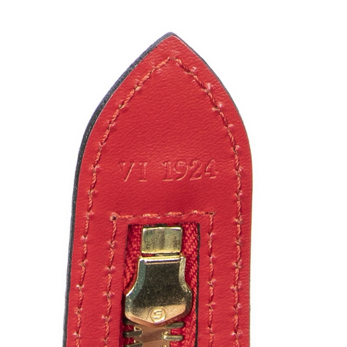Louis Vuitton Saint Jacques Red Epi Shoulder Bag — view 10
