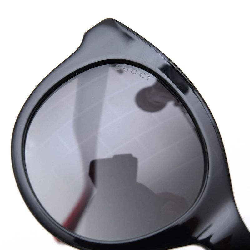 Gucci / Gucci Sunglass Es Glasses Ladies Plastic Black Gg0169sa Cat Eye