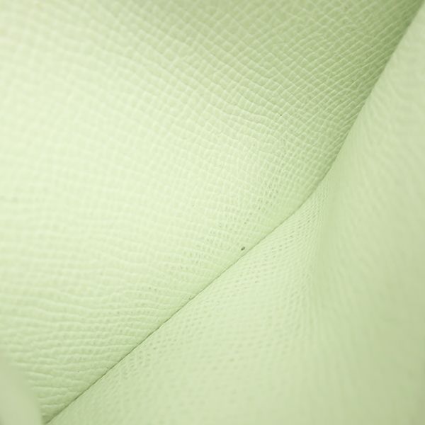 Hermes Bifold Wallet Bearn Compact Vaux Epson Veil Fizz Silver Hardware Light