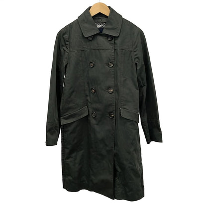 Max Mara S Coat 40 M Khaki Long Sleeve Spring Autumn