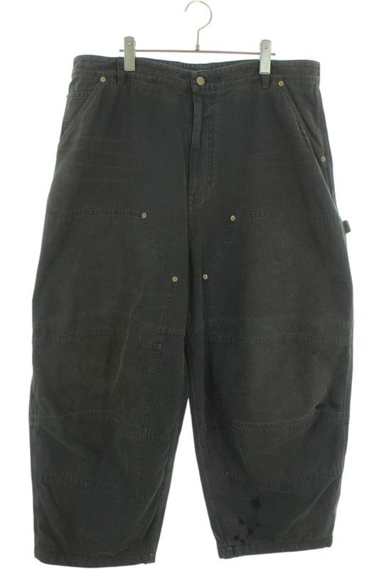 Balenciaga 791794 Tlp06 Double Knee Painter Baggy Denim Pants Men's 44