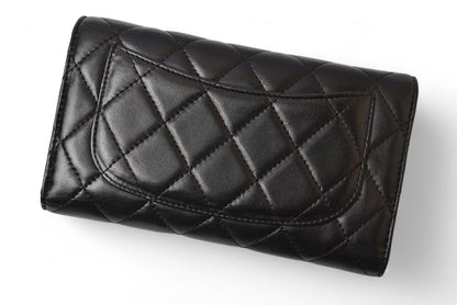 Chanel Wallet Trifold Chanel Wallet A31506 Timeless Classic Matelasse Caviar