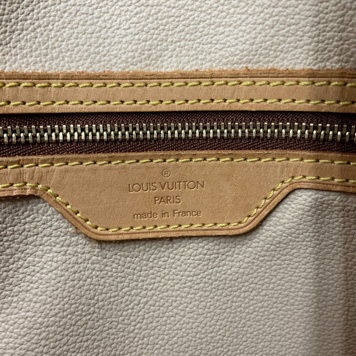 Louis Vuitton Monogram Bucket GM Shoulder Bag M42236 Brown