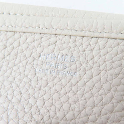 Hermes Evelyn 3PM Beton Silver Hardware Sangle Zigzag Taurillon Clemence