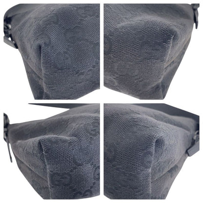 Gucci Black GG Canvas 103399 Handbag Accessory Pouch Women 504643