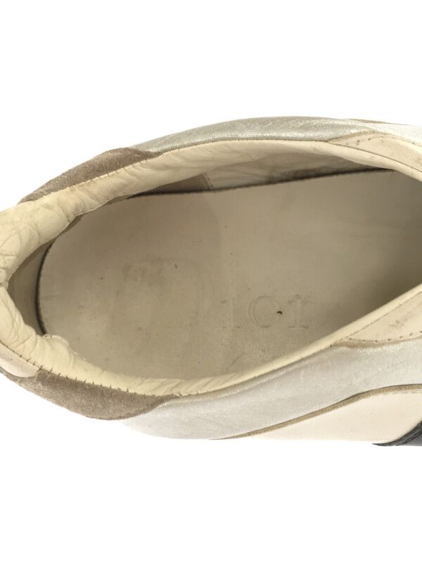 Dior Homme Dior Homme 08aw Low Cut German Trainer Sneakers White Gray 39