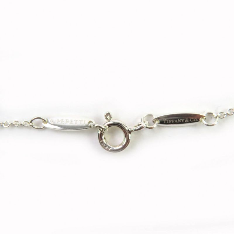 Tiffany & Co Elsa Peretti Open Heart Pendant 925 750 Combi