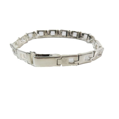 Gucci Polished Glogo Chain Bracelet 925 Sterling Silver