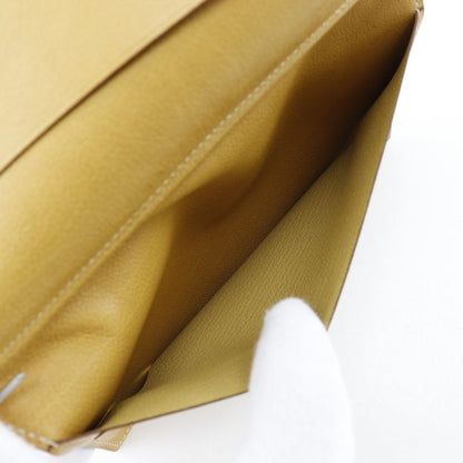 Hermes Agenda Vision Chevre Yellow □L Unisex Notebook Cabas