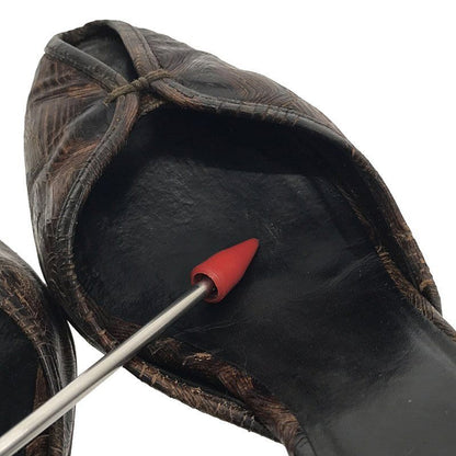 Fendi - Strap Open Toe Sandals - 35 1 2 - Brown - Women's