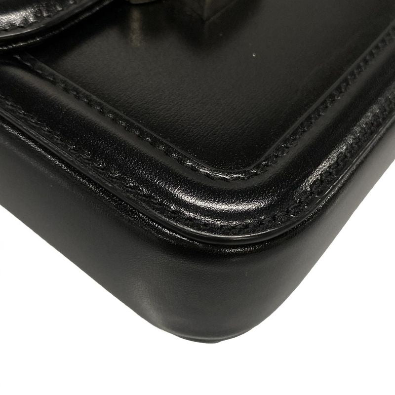 Saint Laurent Paris Shoulder Bag Solferino Mini Bag 753963 Black Leather