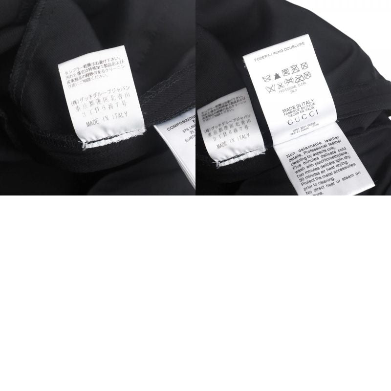 Gucci Pants Size 36 Horsebit Belt Slacks Tapered Pants Made In Italy 20250404