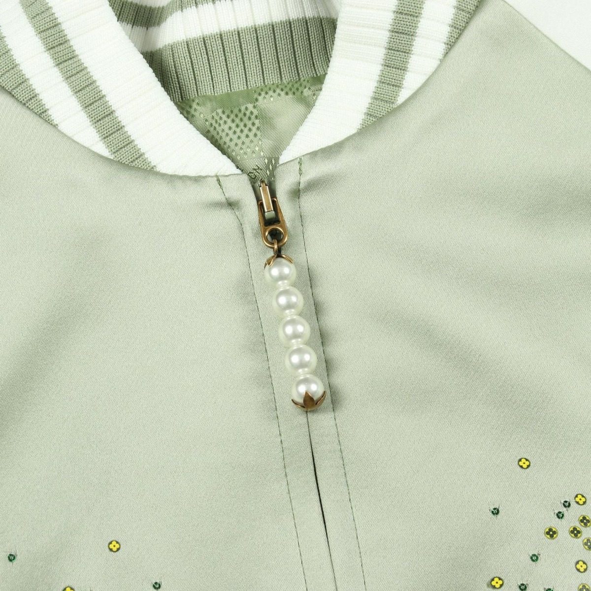 Louis Vuitton Sukajan Dragon Embroidered Stainless Steel Veneer Jacket — view 11