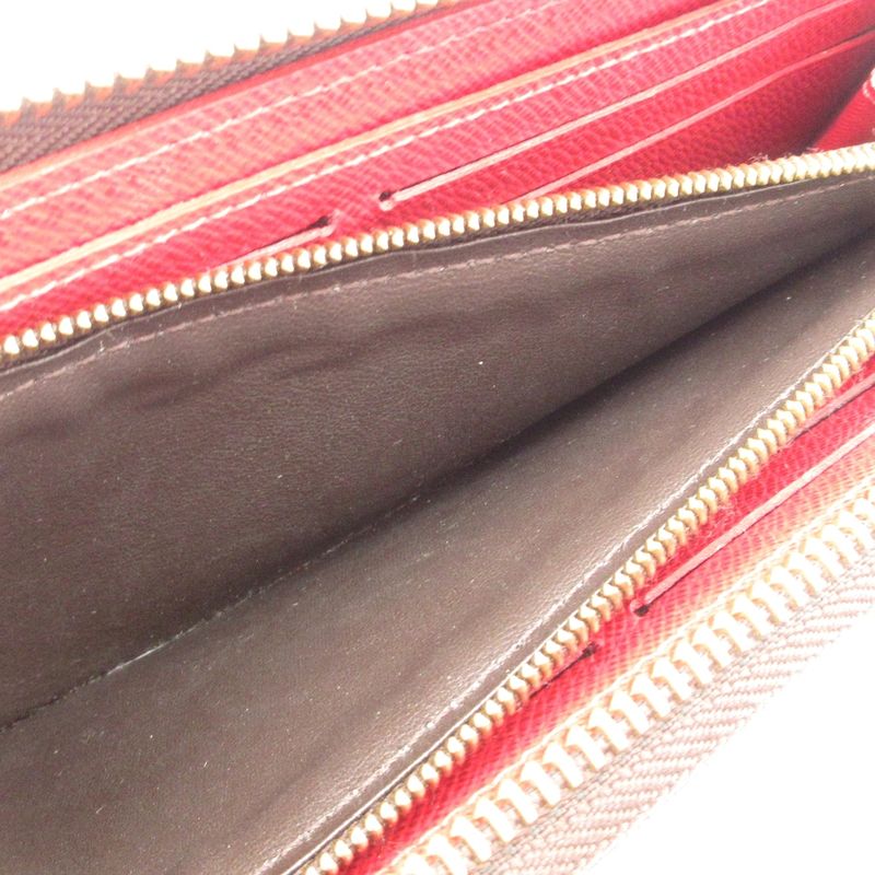 Louis Vuitton Damier Portefeuille Cles Mance N60534 Slize Long Wallet