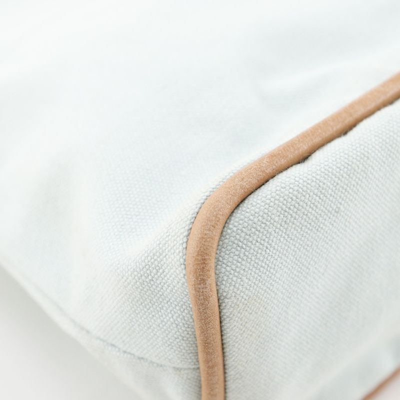 Hermes Bolide Pouch 25 Baby Line Cotton Light Blue Women's Pouch