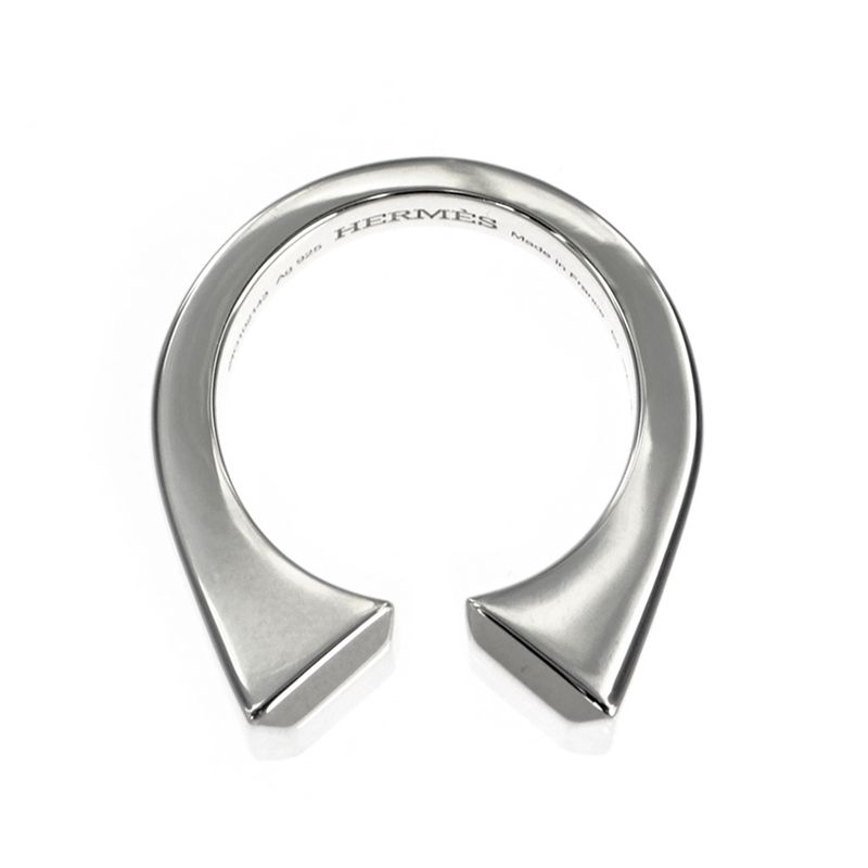 Hermes Ring Cour De Forges GM Size 53 Ag925 Silver - Accessories -