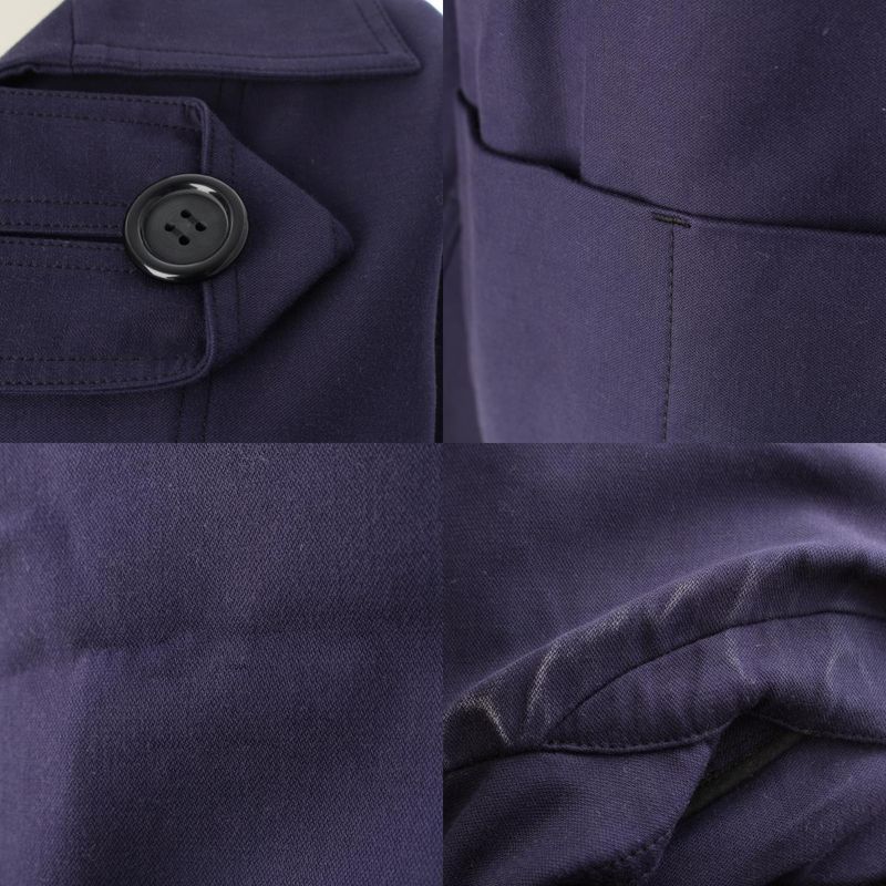 Celine Cotton Phoebe Period Pullover Top 20an8 Navy 38