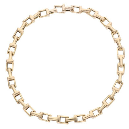 Tiffany & Co T Narrow Chain 18K Pink Goldt Narrow Chain Bracelet Men's M