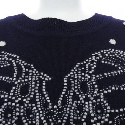 Hermes Brides de Gala Knit Top White Navy — view 6