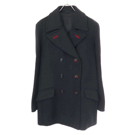 Louis Vuitton Wool P-Coat Black 48