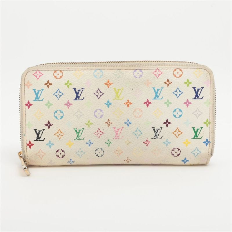 Louis Vuitton Monogram Multicolor Zippy Wallet Round Zip Long