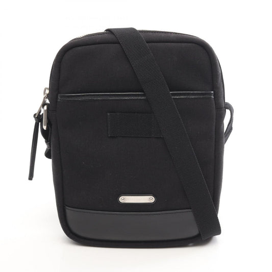 Saint Laurent Paris Shoulder Bag Rivington Black Canvas Leather