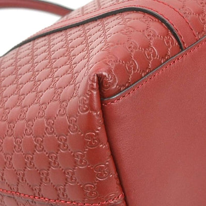 Gucci Shoulder Bag Handbag Micro Guccissima 449656
