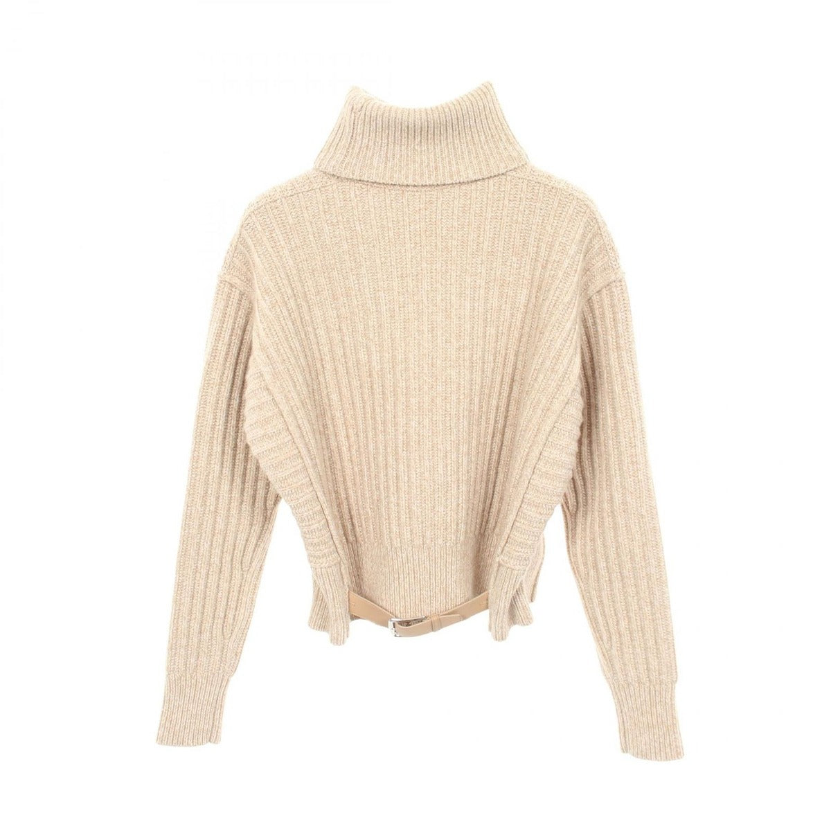 Hermes Knit Top 34 Beige Wool — view 2