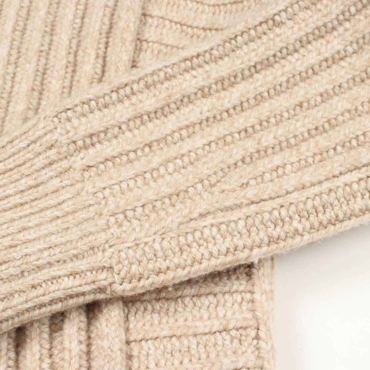 Hermes Knit Top 34 Beige Wool — view 5