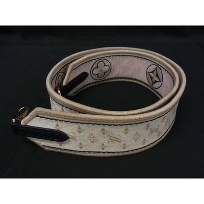 Louis Vuitton Monogram Bag Shoulder Strap Crossbody Ivory