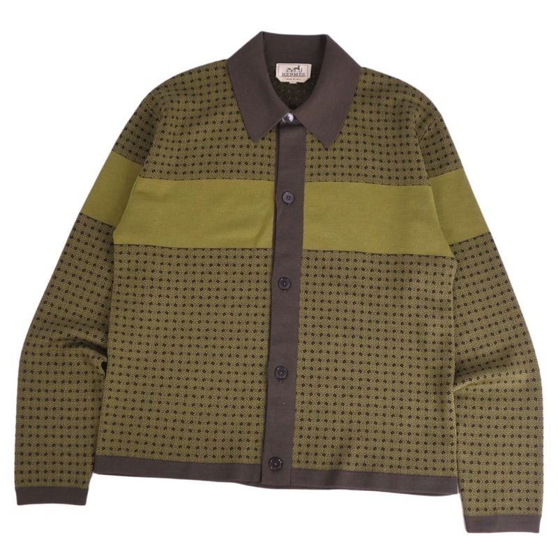 Hermes Cardigan 2025 Jacquard Mayon Mo