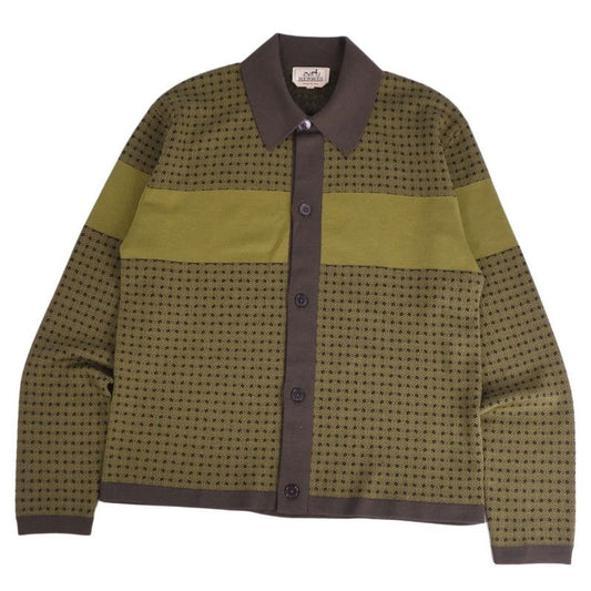 Hermes Cardigan 2025 Jacquard Mayon Mo