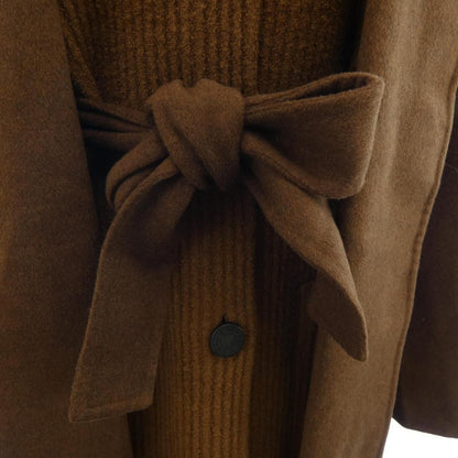 Hermes Look12 Knit Details 3h0142db Double Face Coat — view 7