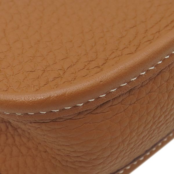 Hermes Shoulder Bag Evelyn TPM Amazon Zig Zag Taurillon Clemence Gold Silver