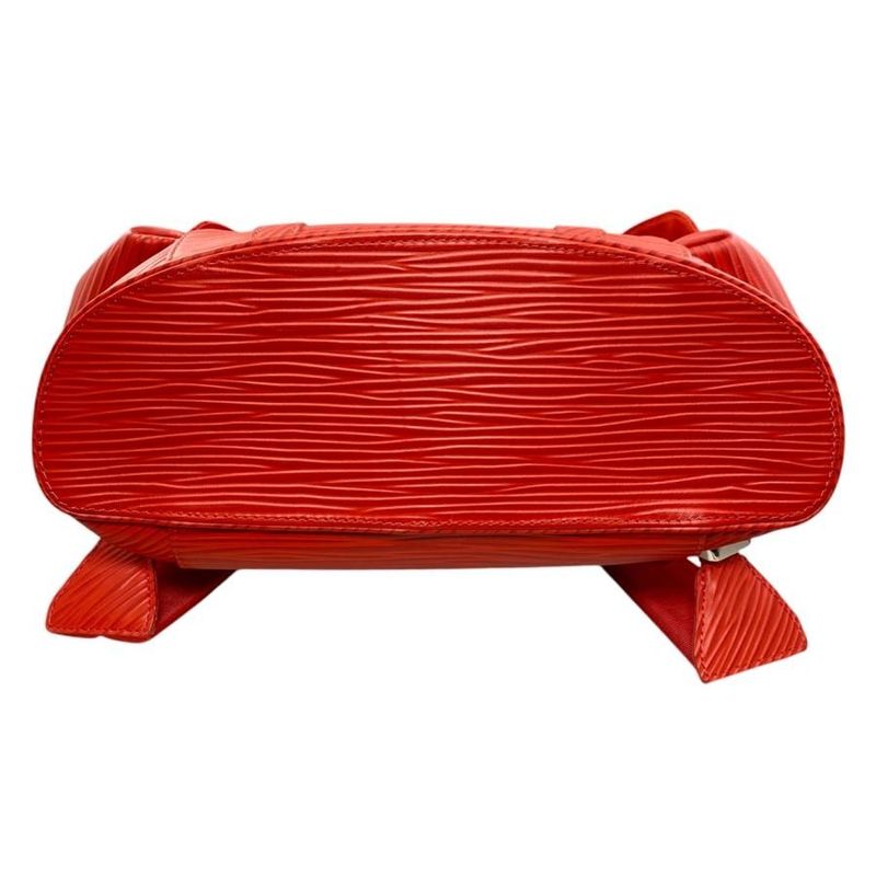 Louis Vuitton Backpack Sac Christopher MM Backpack M23764 Epi Logo Red Louis