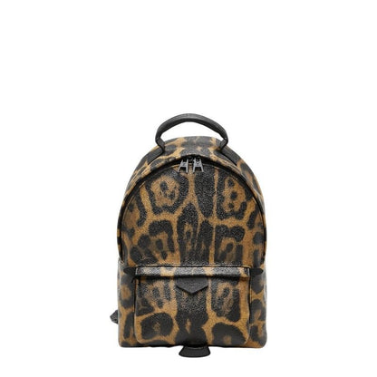 Louis Vuitton Leopard Palm Spring Backpack PM Brown Black