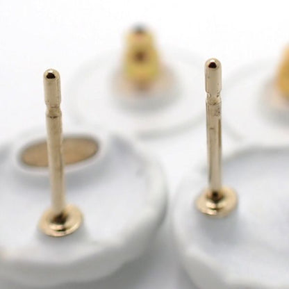Chanel Earrings A19C Coco Mark Matelasse White Mini Chanel
