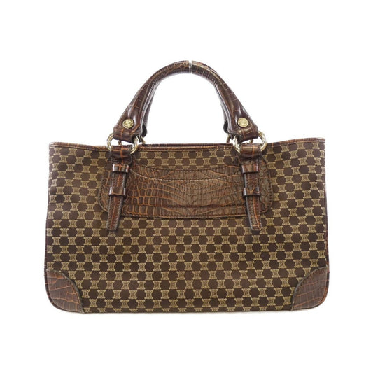 Celine Boogie Bag Leather Canvas