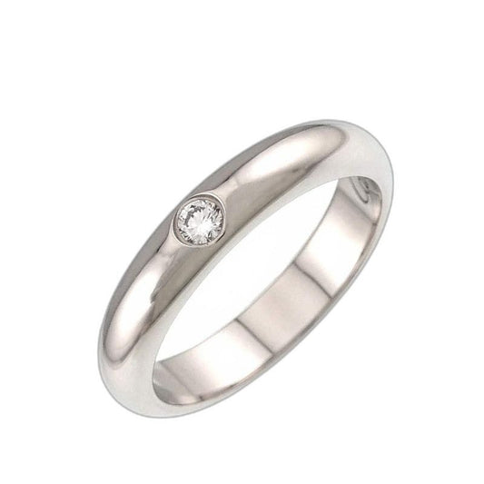 Cartier Classic 48 Ring Diamond Pt Platinum