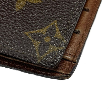Louis Vuitton Monogram Porte Vieux Carte Cles Di Monet Fold Wallet M61665